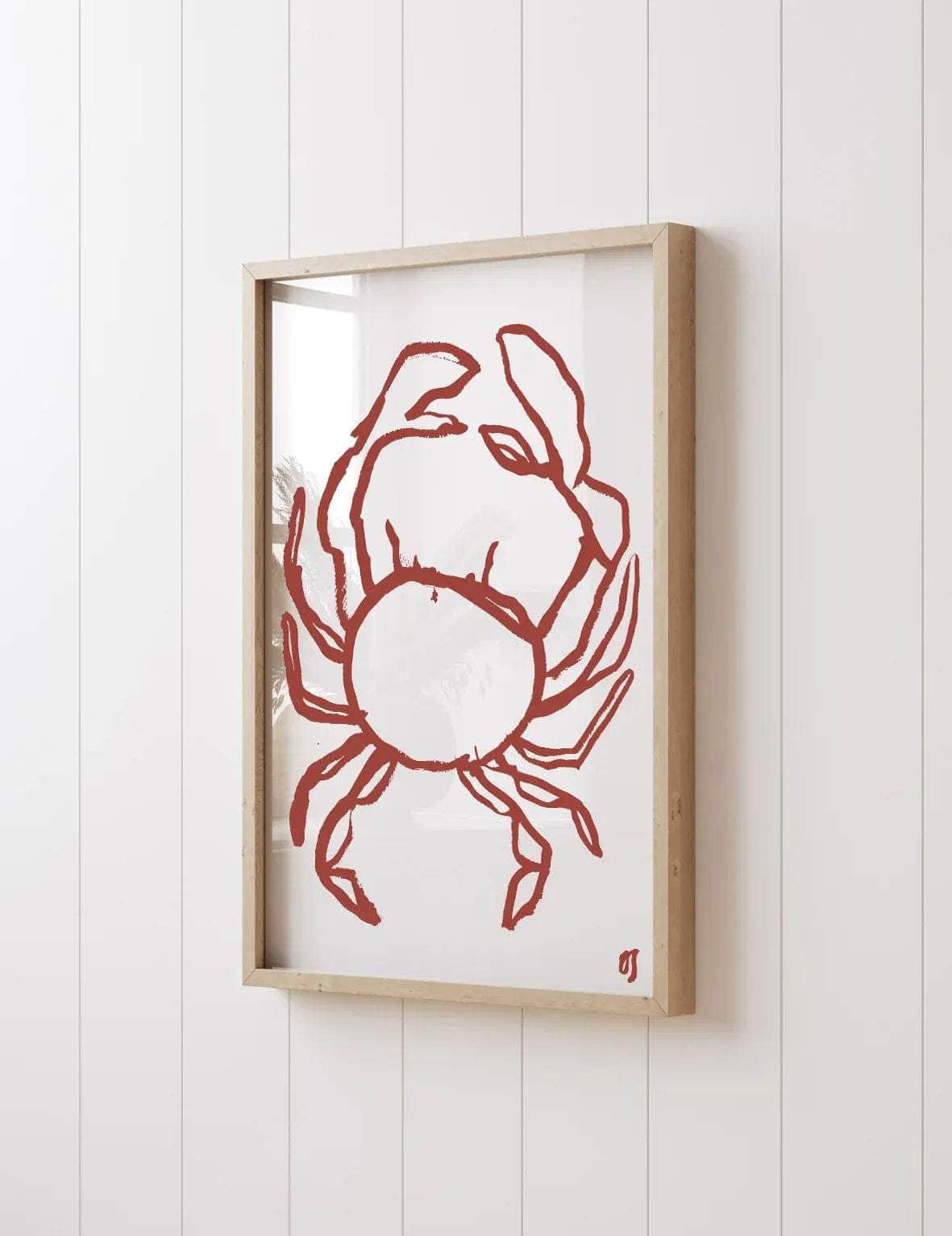 The Red Crab Print