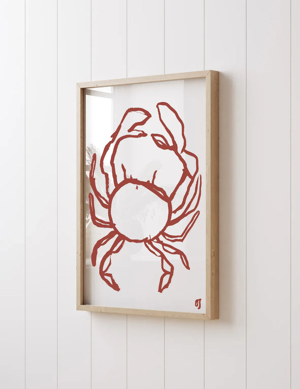 The Red Crab Print