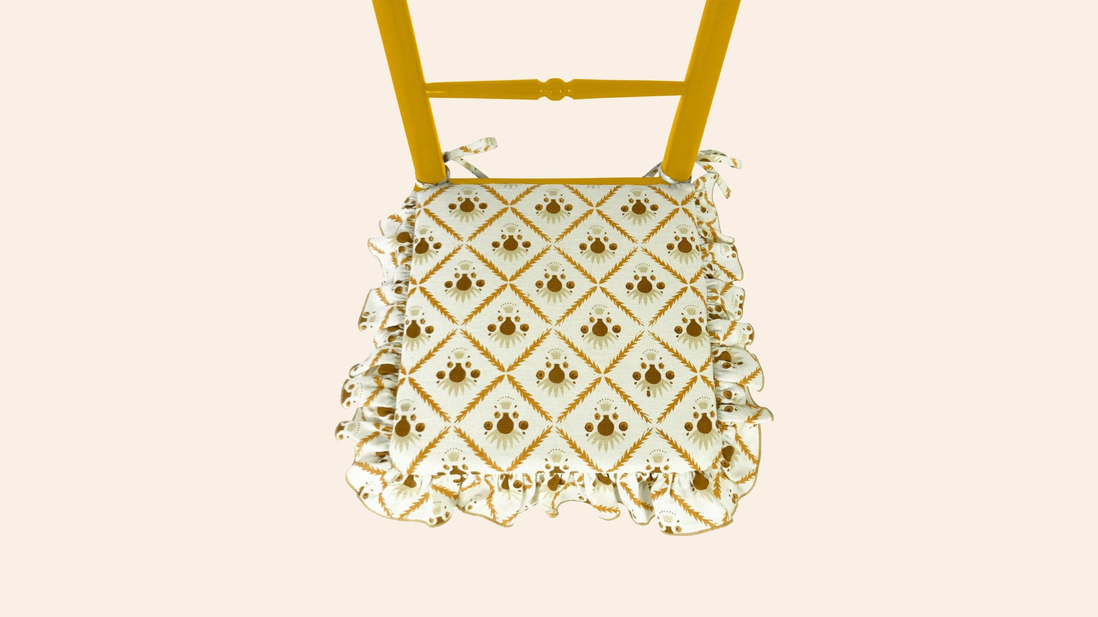 Pair of Chiara Dining Chairs, Mustard