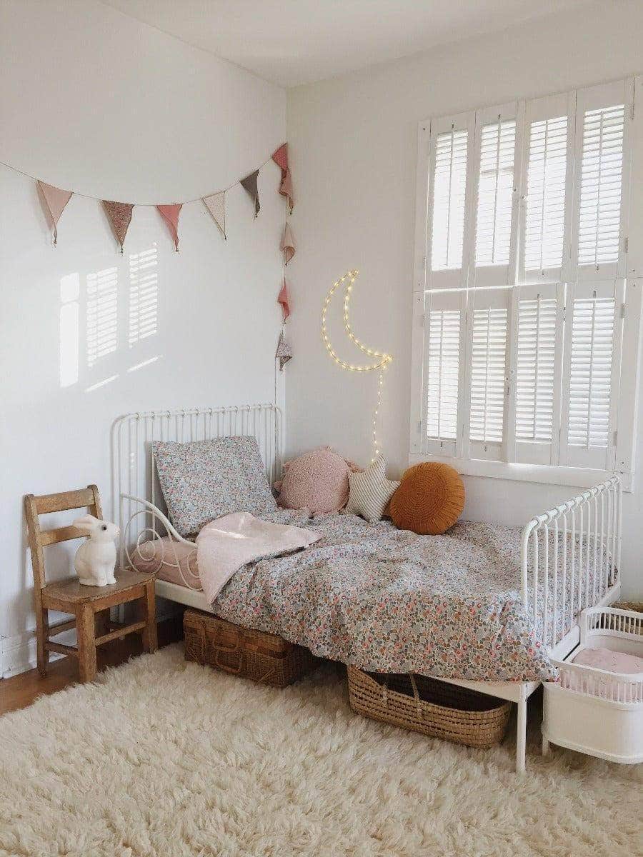 Pillowcase Made With Liberty Fabric Betsy Grey