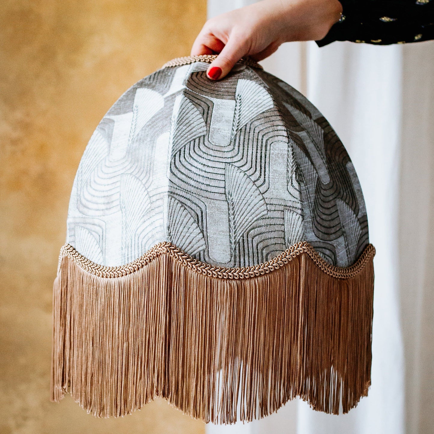 The Marianne Fringed Lampshade