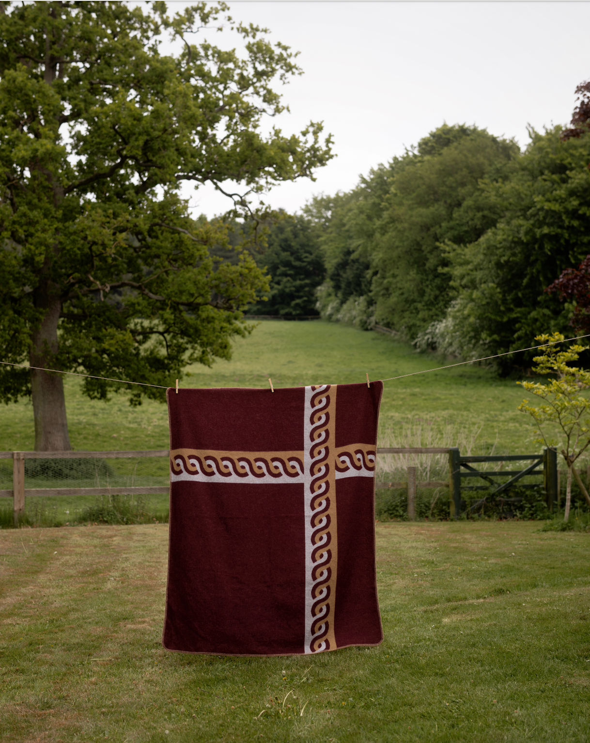 Caline Cashmere-Blend Blanket