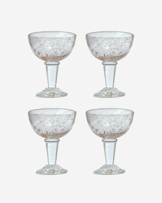 FLECK Champagne Coupes - Gold