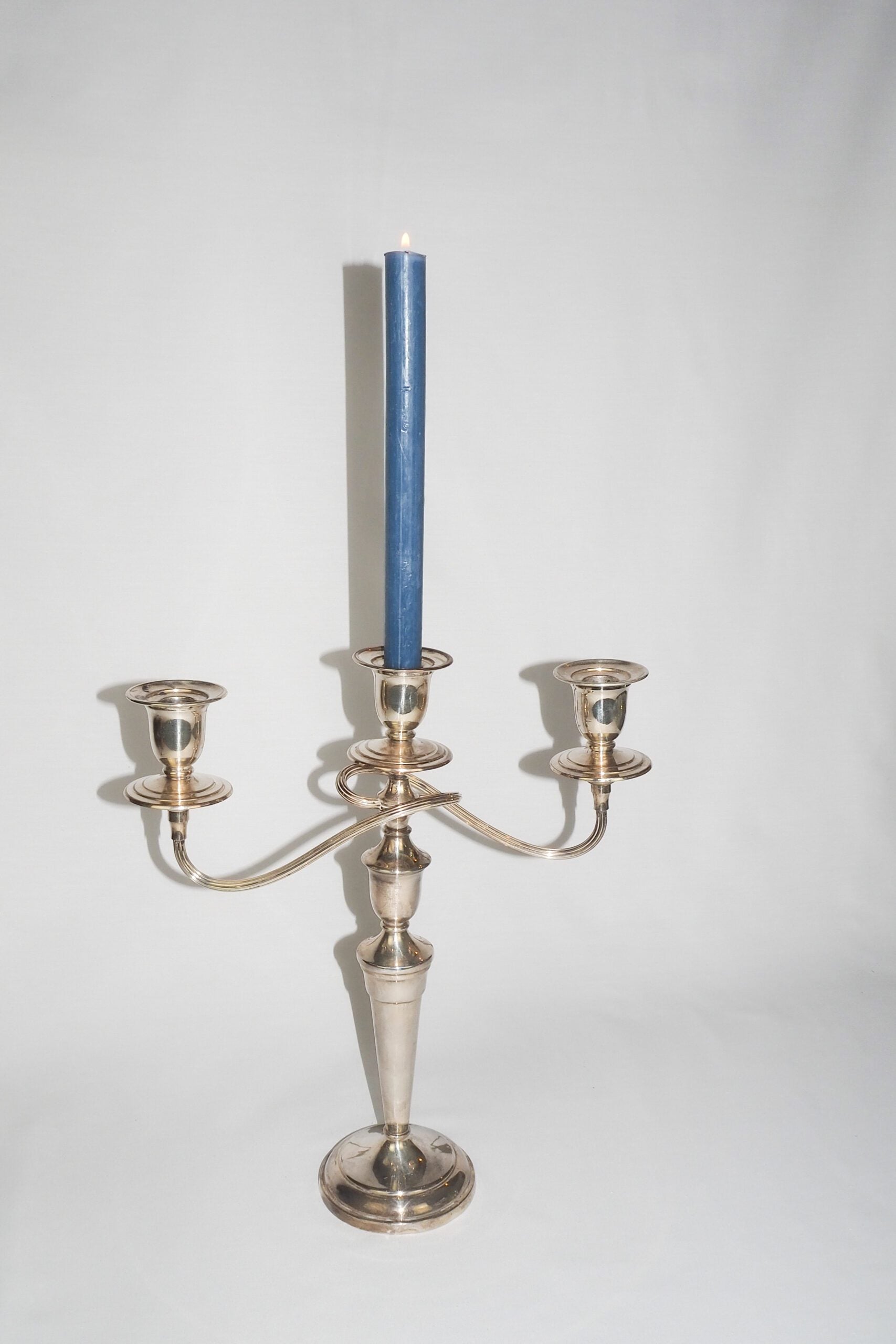 Antique Silver Plate Candelabra