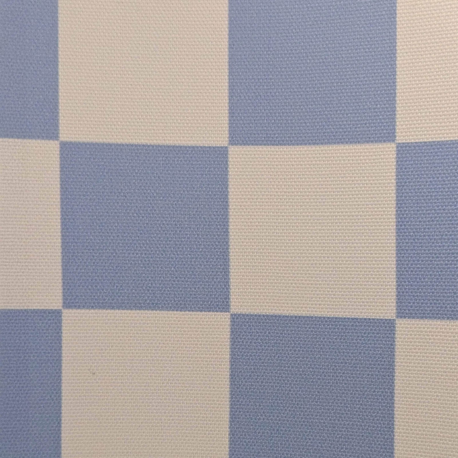 Damson Blue Checkered Drum Shade