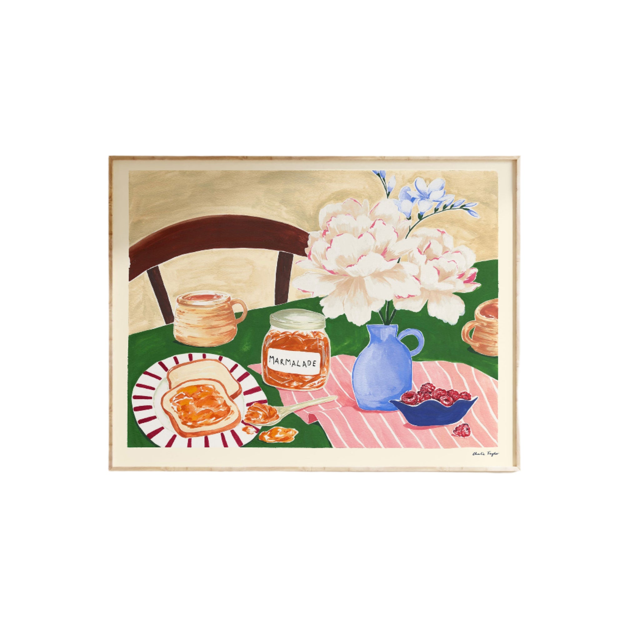 'Tea and Toast' Print