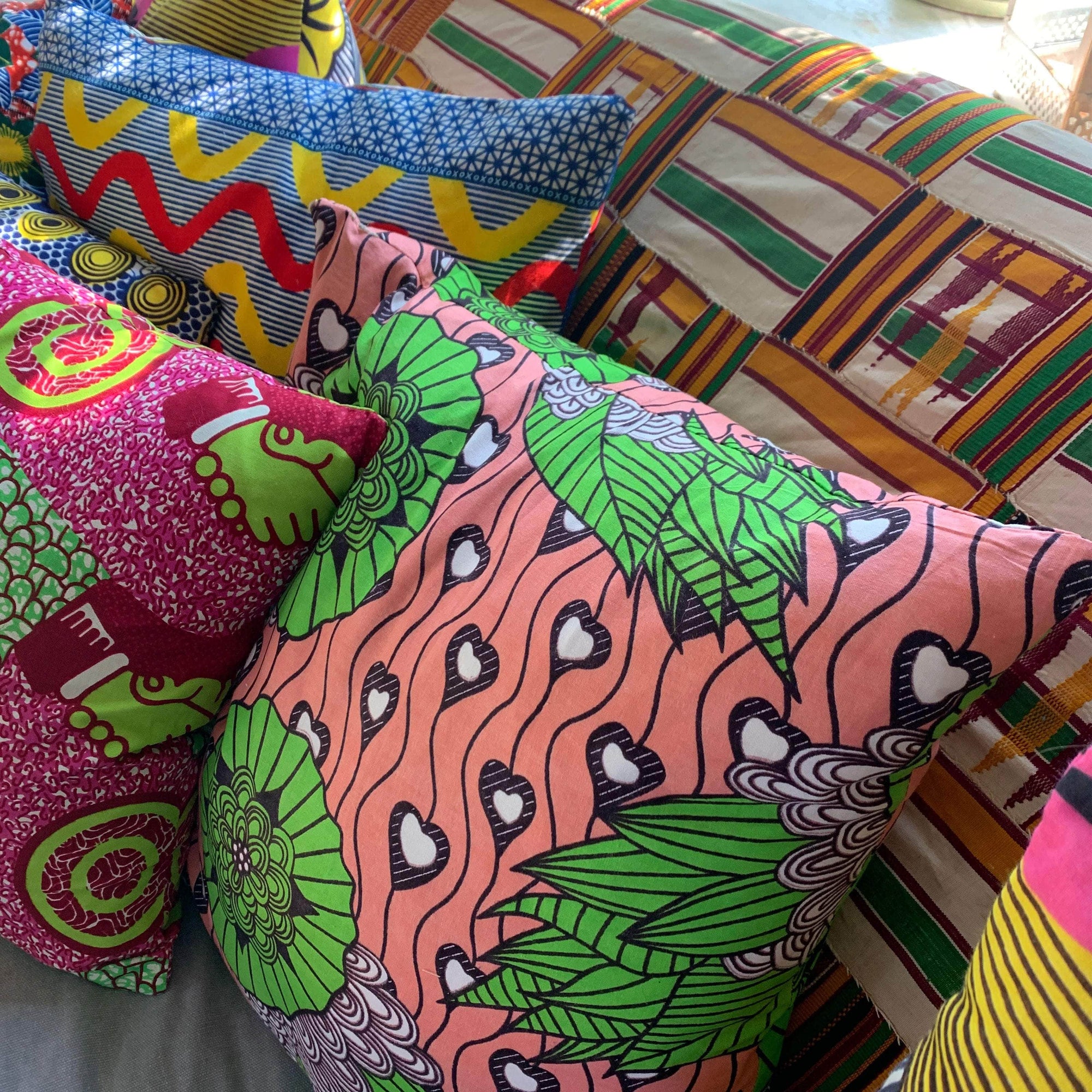 Ankara Cluck-Cluck Cushion