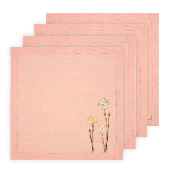 Embroidered Table Linen - Table Napkin (Set of 4)