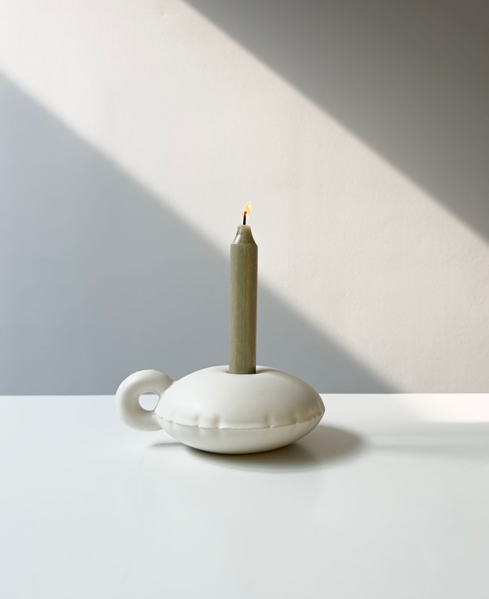 Candle holder 'CANDY' Bone