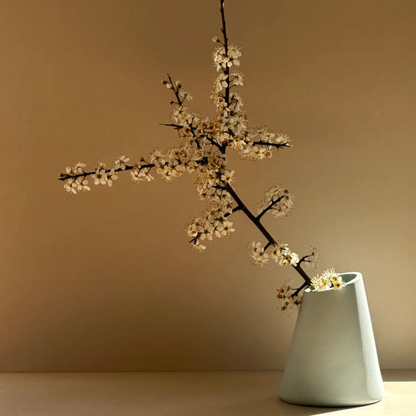 Angle Vase Miami Blue