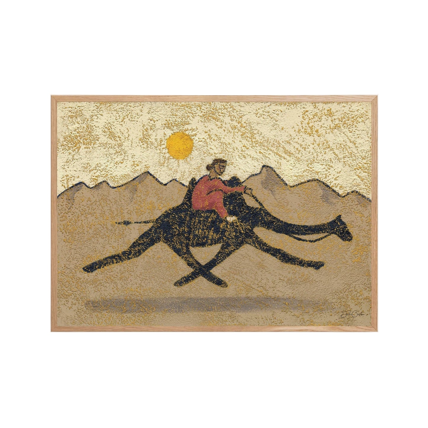 Desert Runner - Art Print