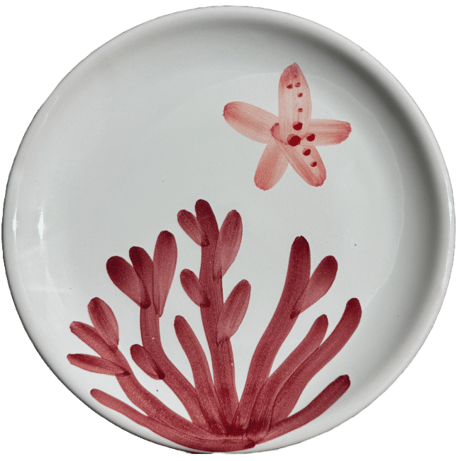 Corallo Plate 16 cm Bordeaux Coral