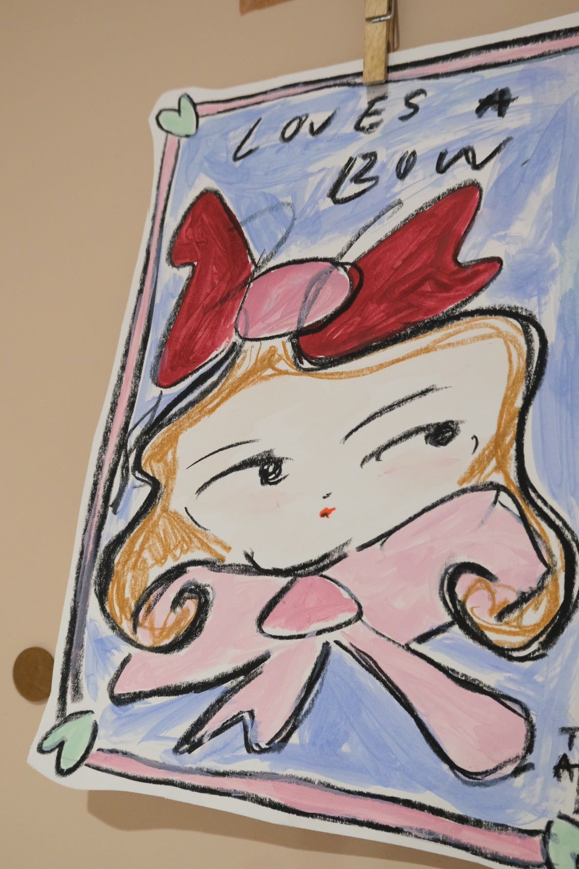 Loves A Bow Artwork-