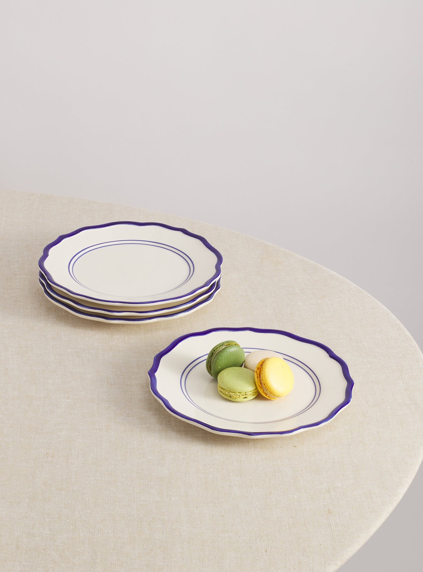 12 Piece Mixed Dinnerware Set with Cereal Bowl - RJJ