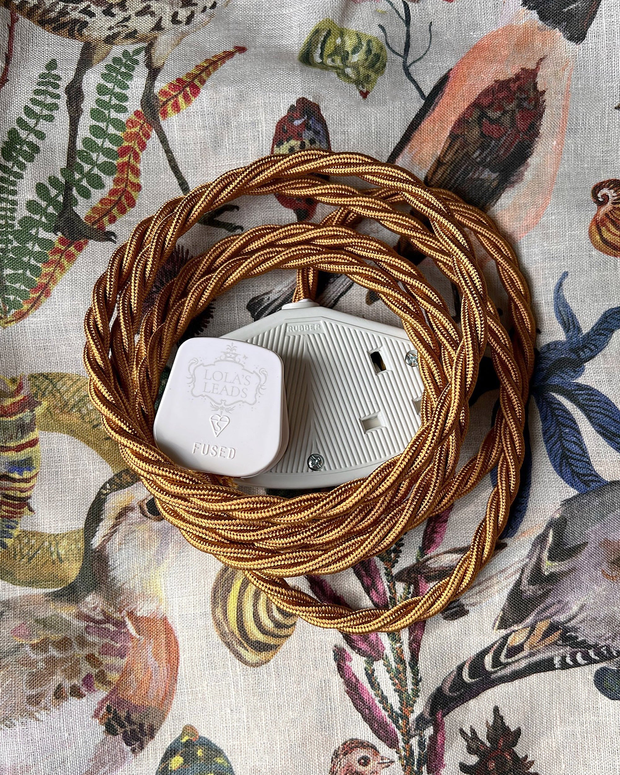 Caramac - Lola's Leads Fabric Extension Cable