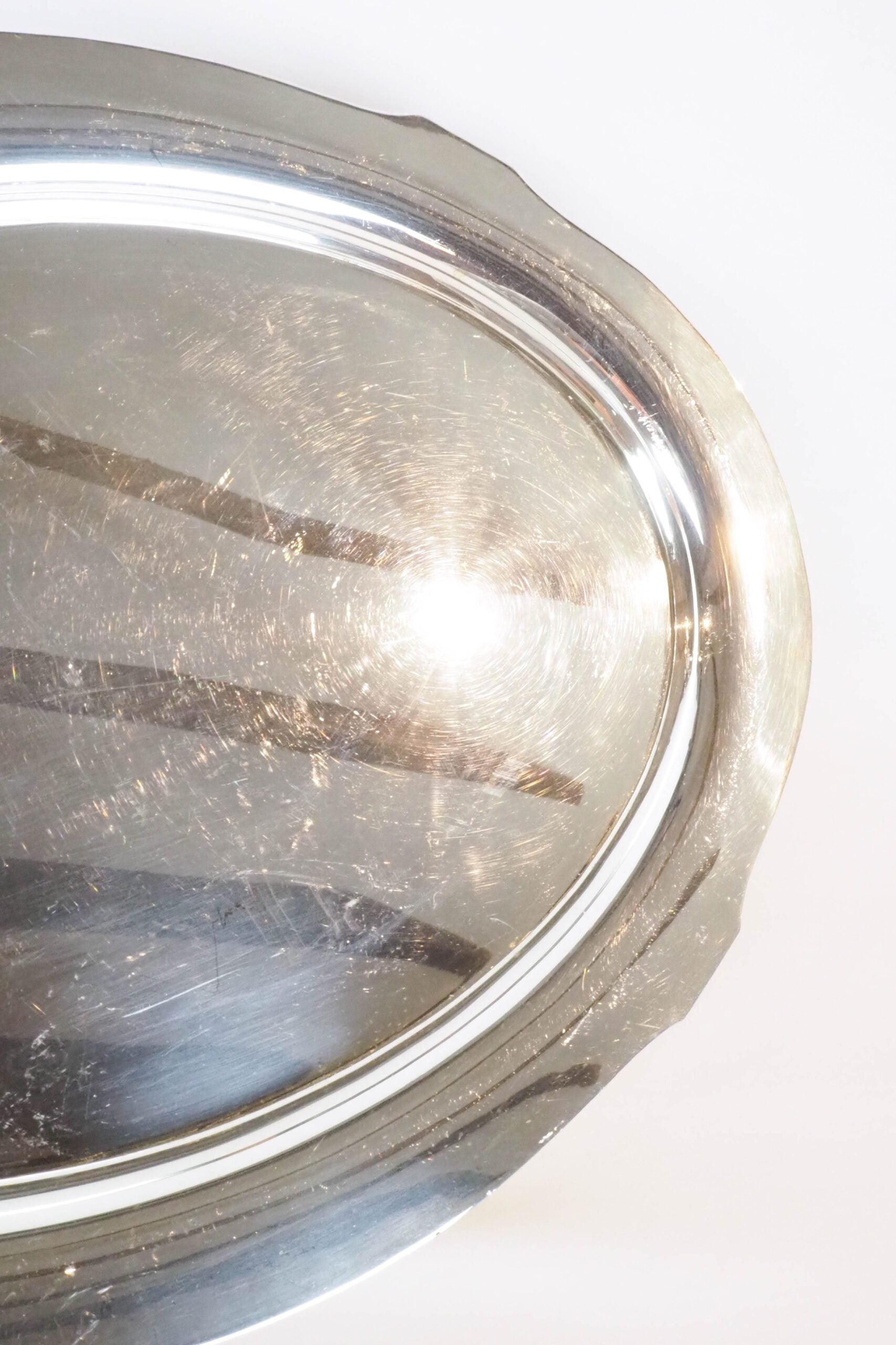 Antique Silver Plate Tray