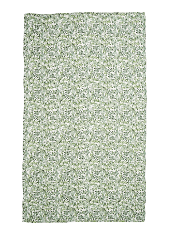 Hellebore Leaves Linen Tablecloth
