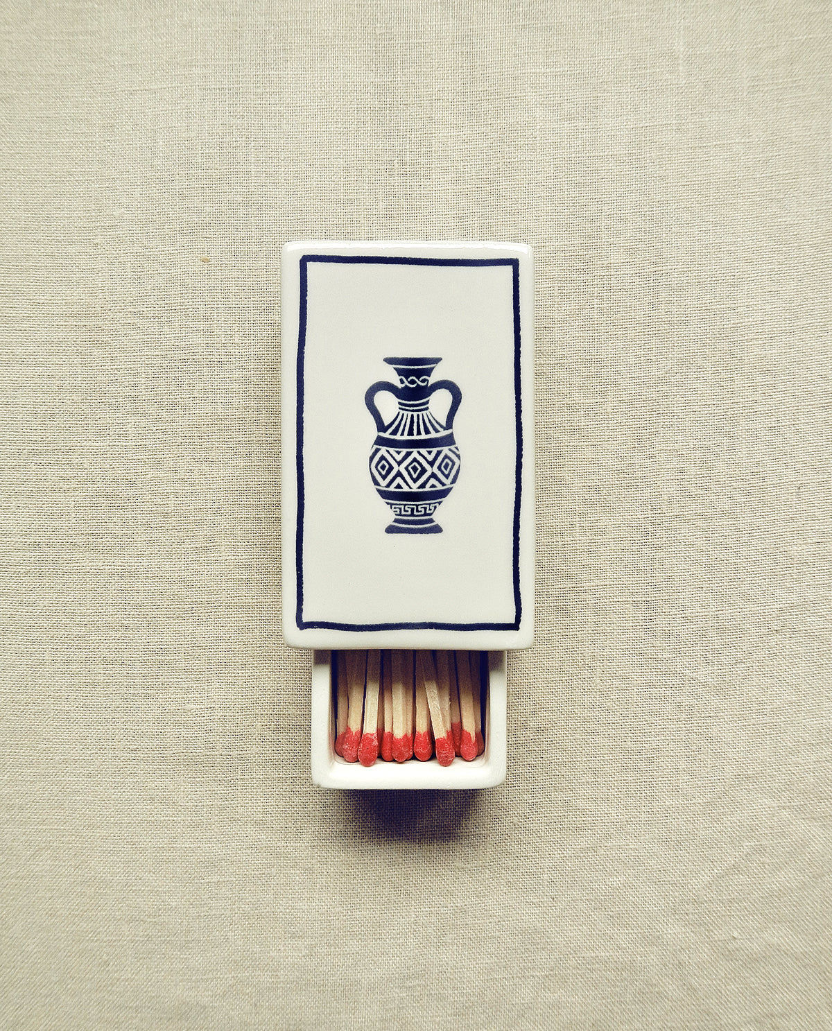 ‘Amphora’ Ceramic Matchbox
