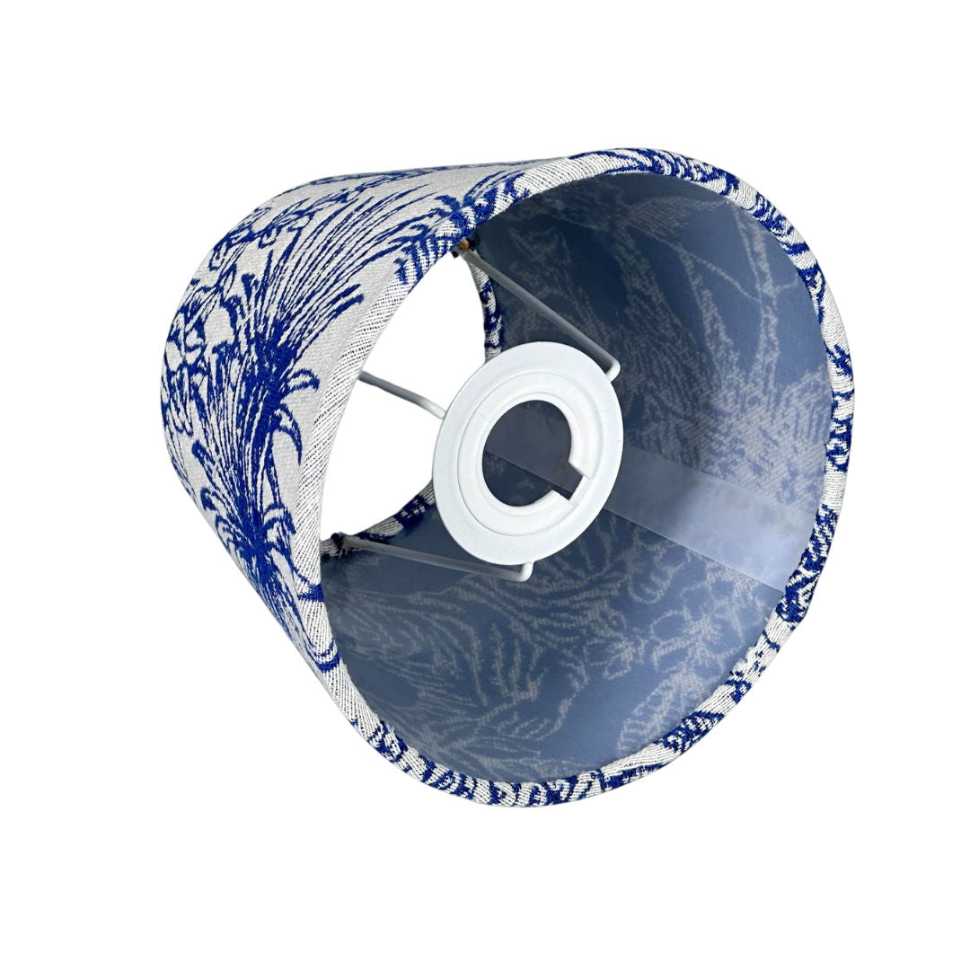 Lampshade Blue Leopard