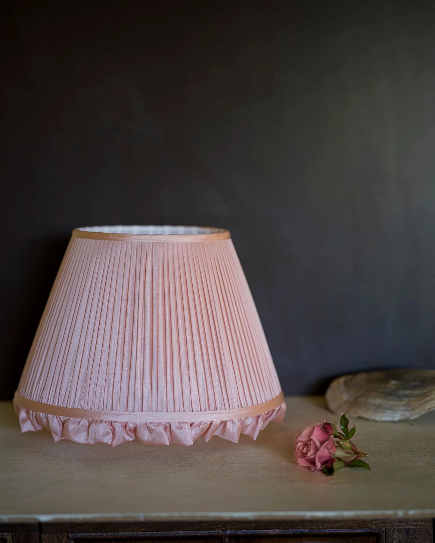 Silk Blush Lampshade
