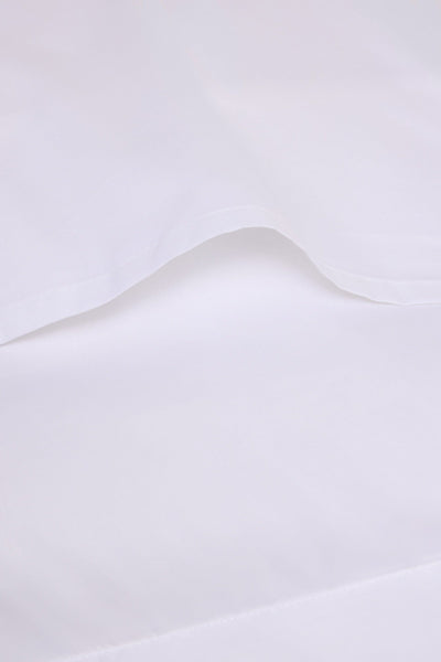 Raha Embroidered Pillowcases - Classic White & Green