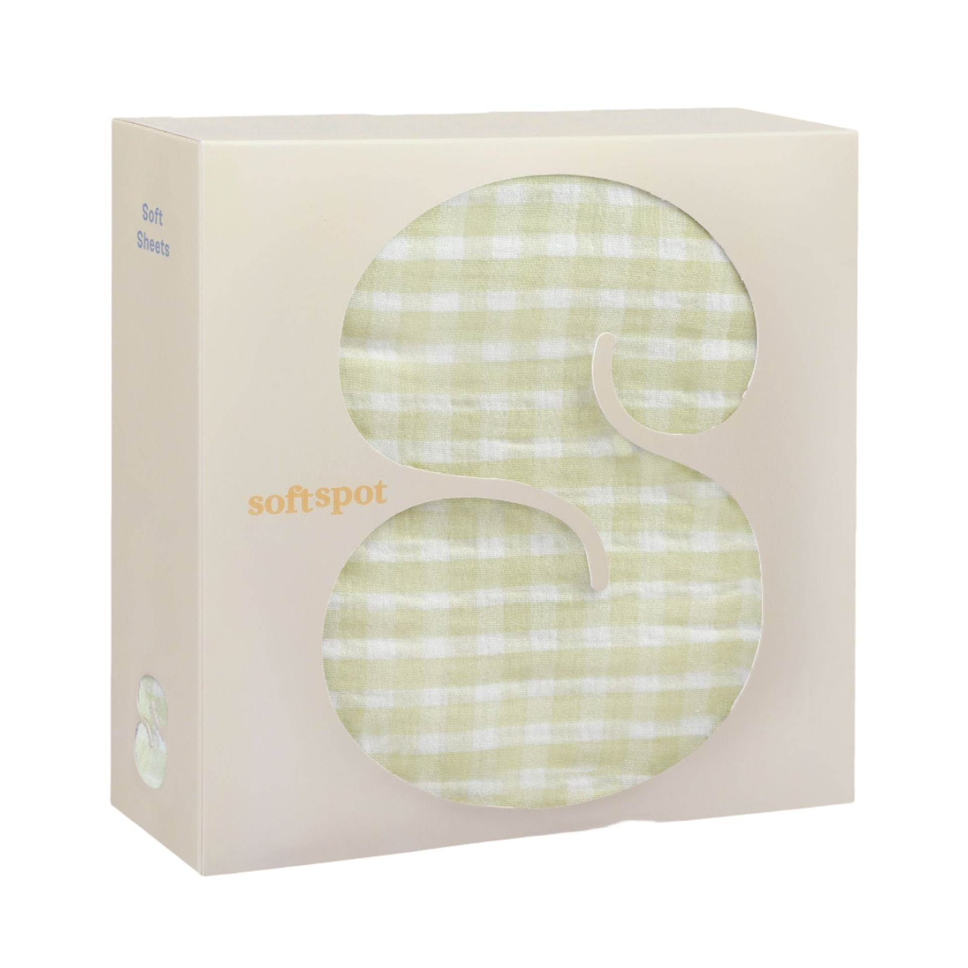 Soft Crib Sheet – Pistachio