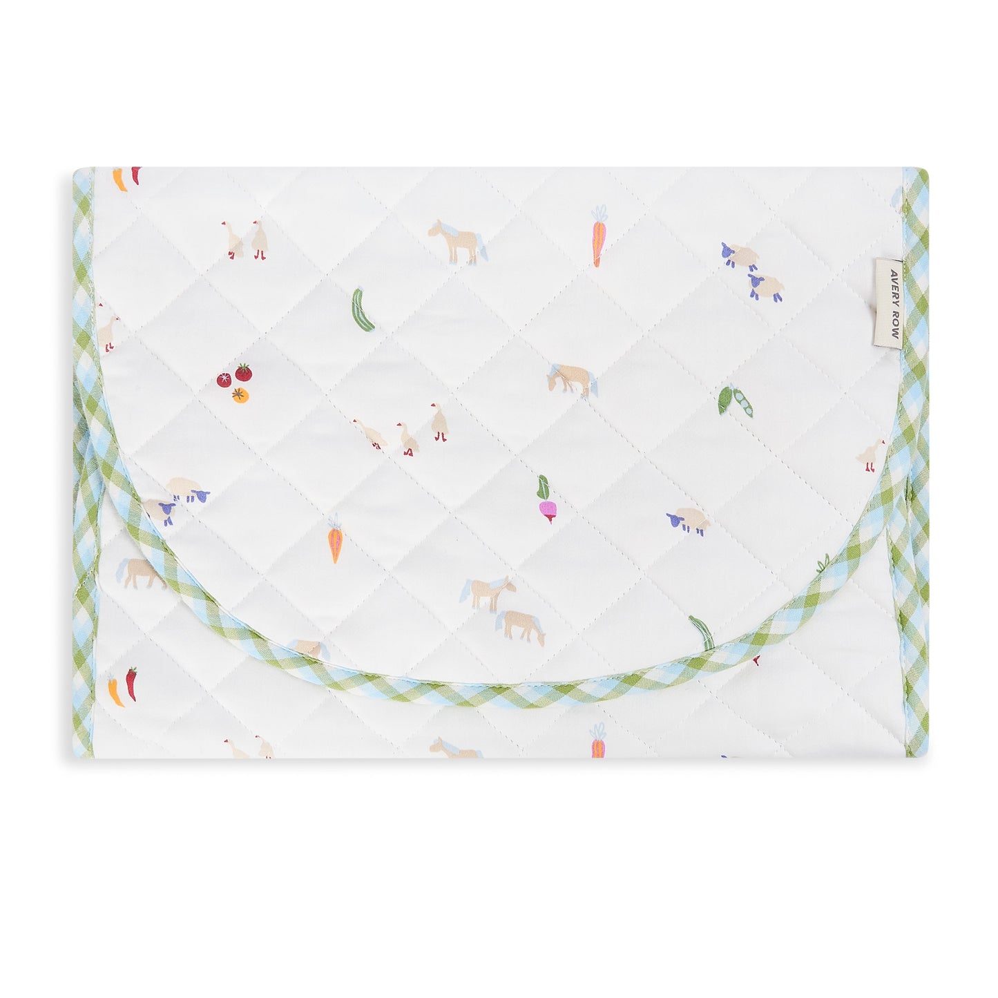 Changing Basket Cotton Liner - Little Farm
