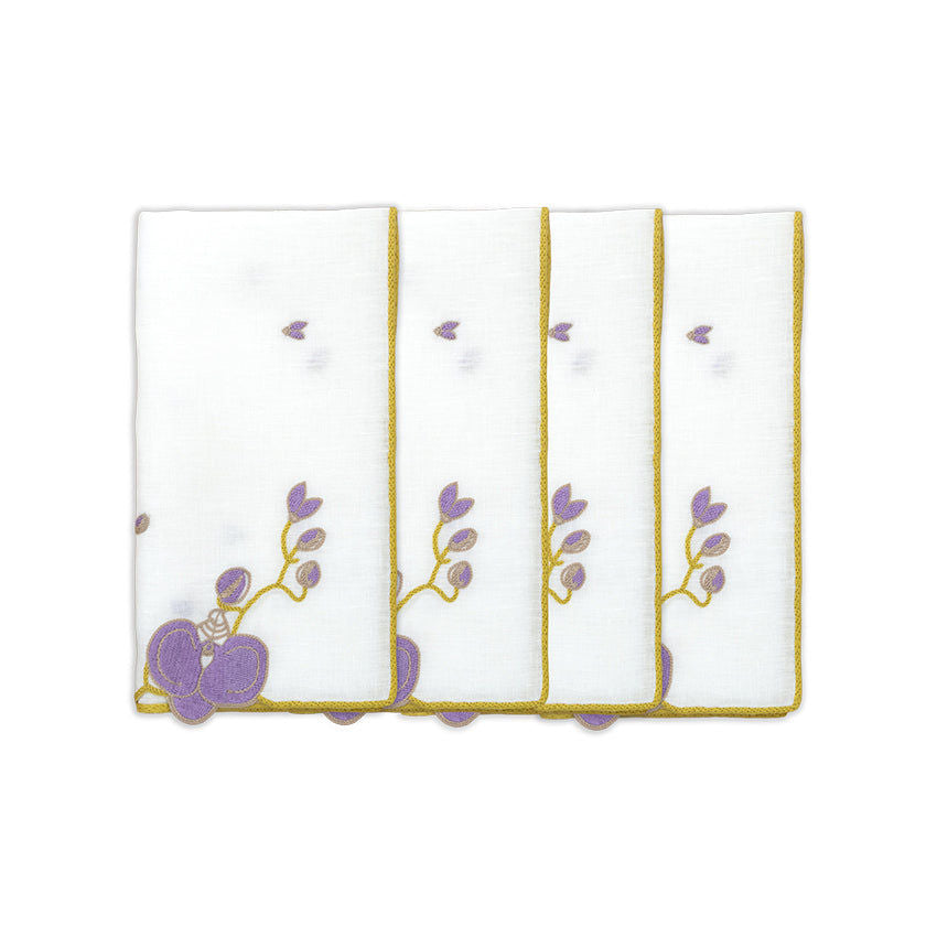 Orchid Bloom - Table Napkin (Set of 4)