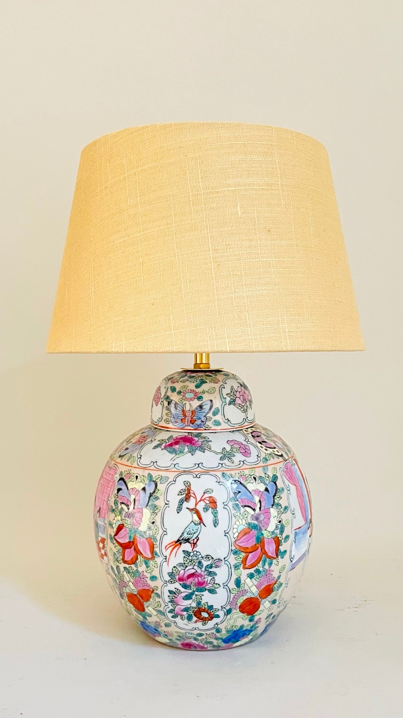 Antique Chinese Jar Lamp