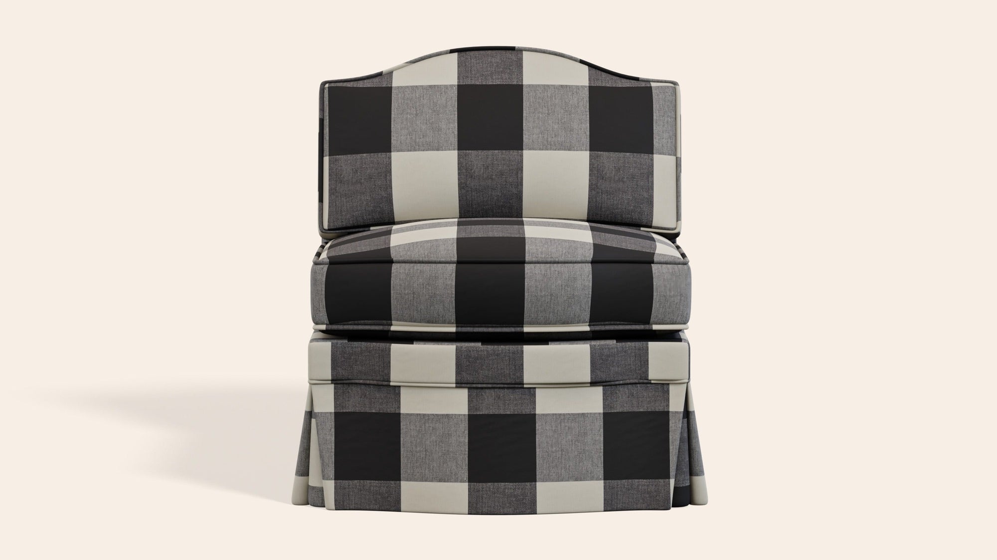 Felix Slipper Chair, Pepper