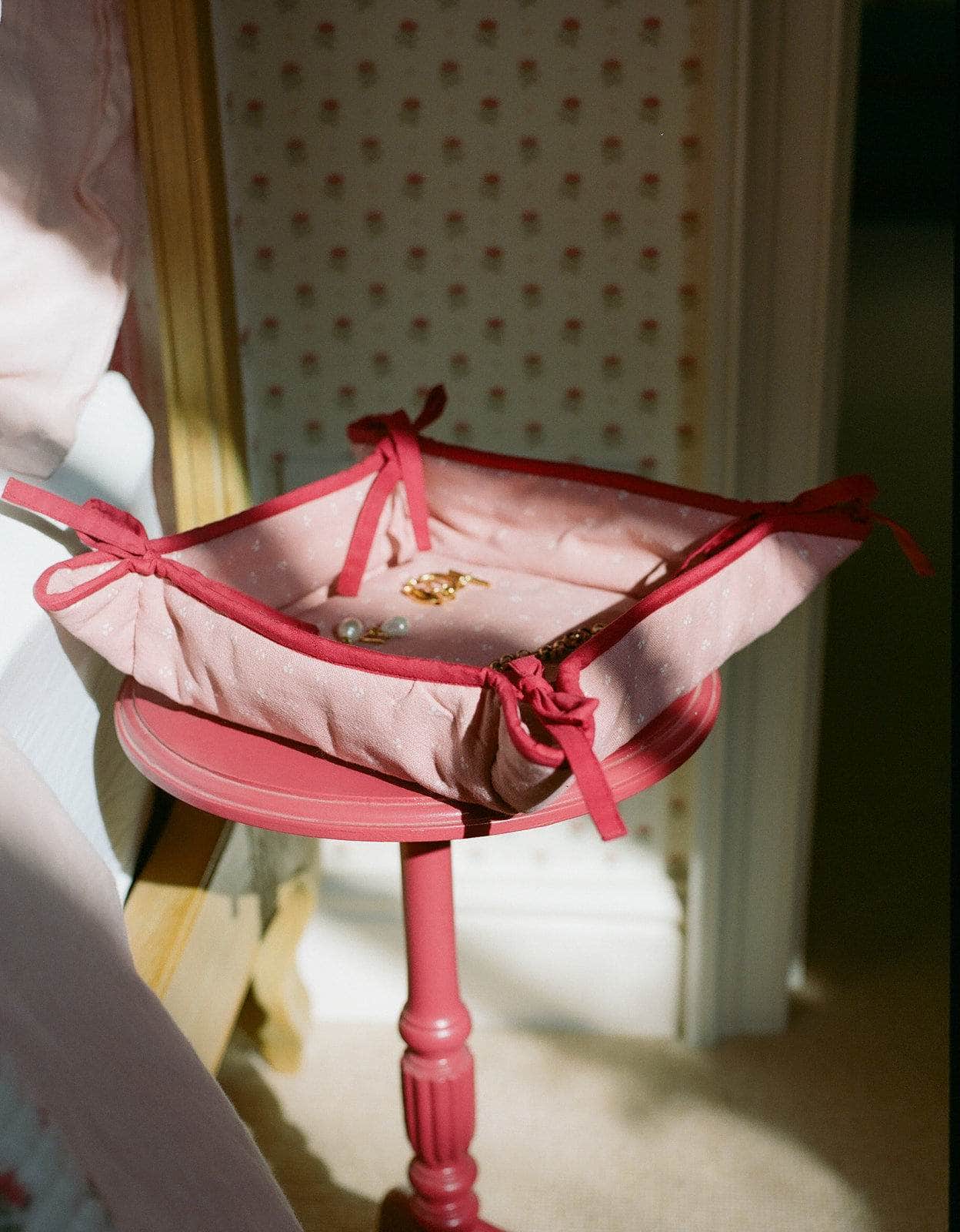 Basket Tray - Faded Red