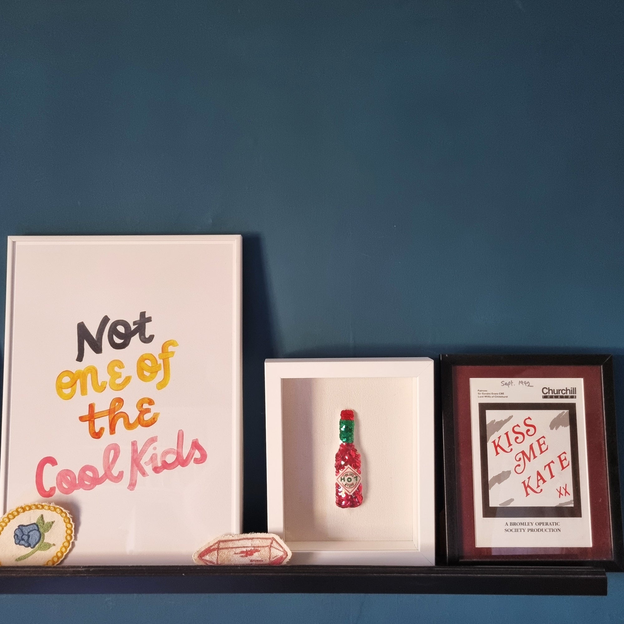 Hot Stuff Original Framed Art