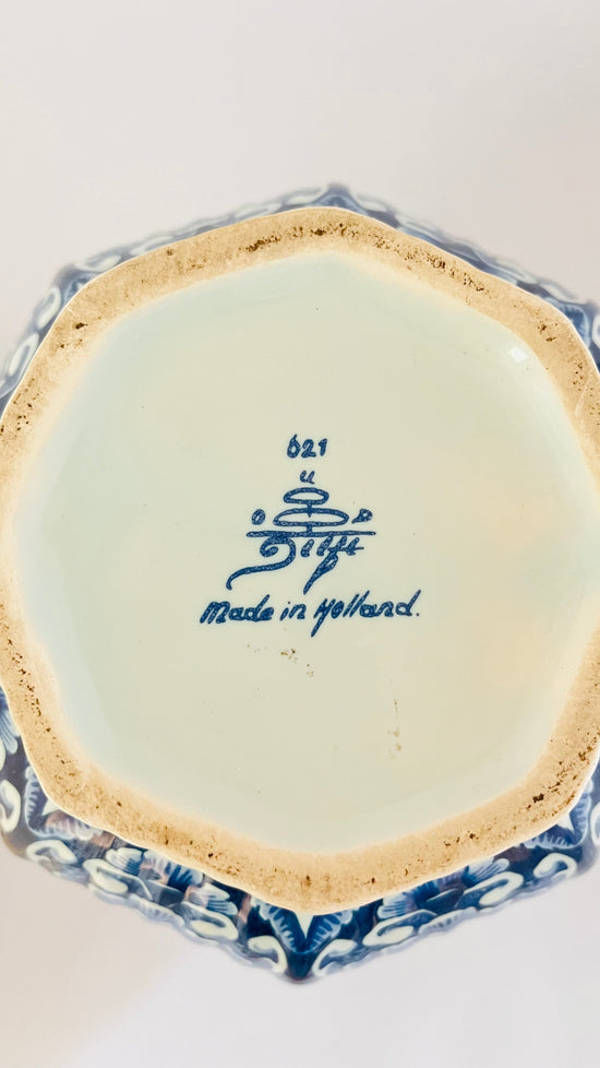 Antique Delft Lamp