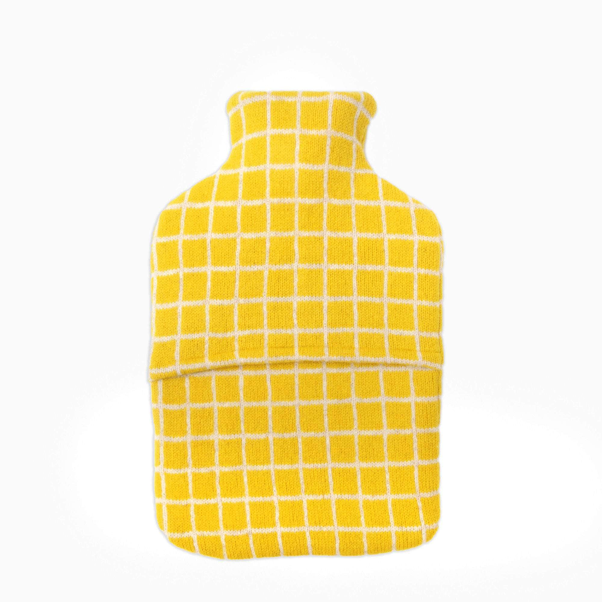 Piccalilli Grid Hot Water Bottle