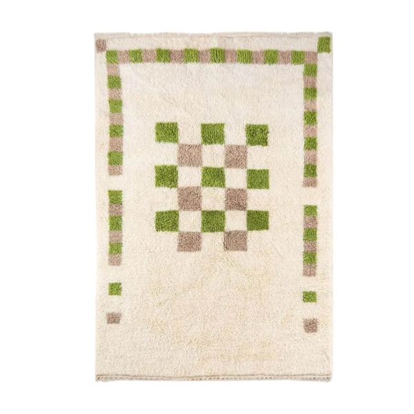 BROKEN CHECKS Rug 220/ 155 cm