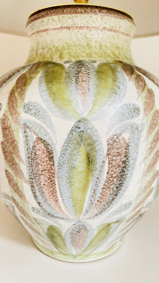 Studio Pottery Lamp
