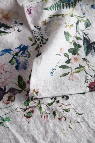 Flora Linen Runner