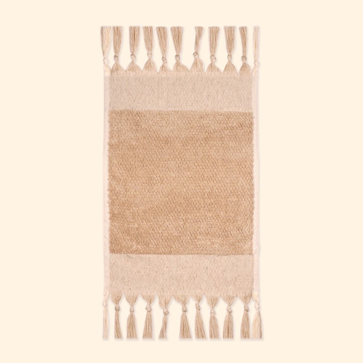 Plush and Bare Linen Hand Towel