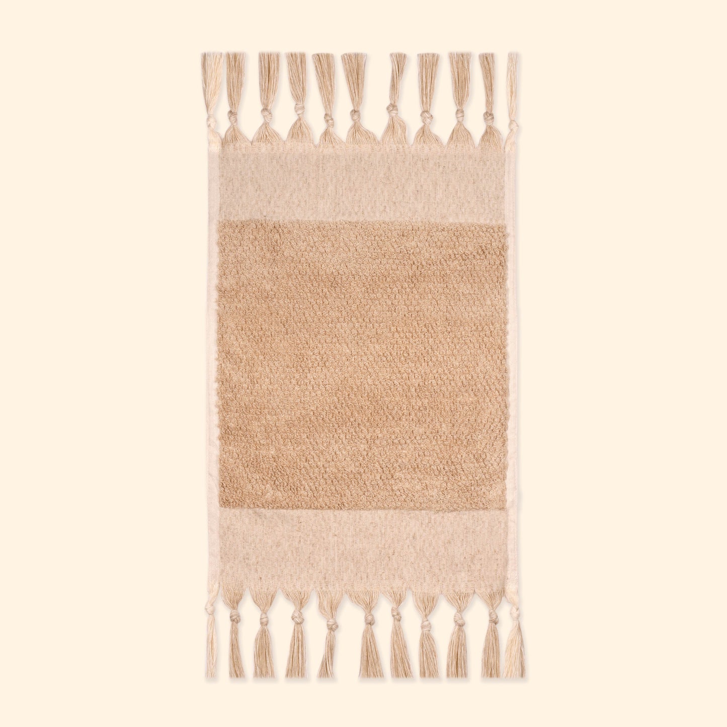 Plush and Bare Linen Hand Towel
