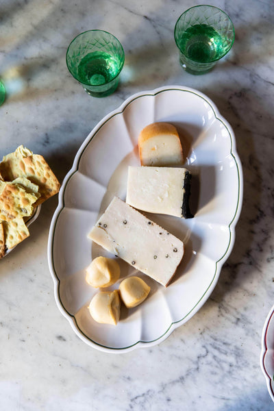 Romilly Serving Dish, Green