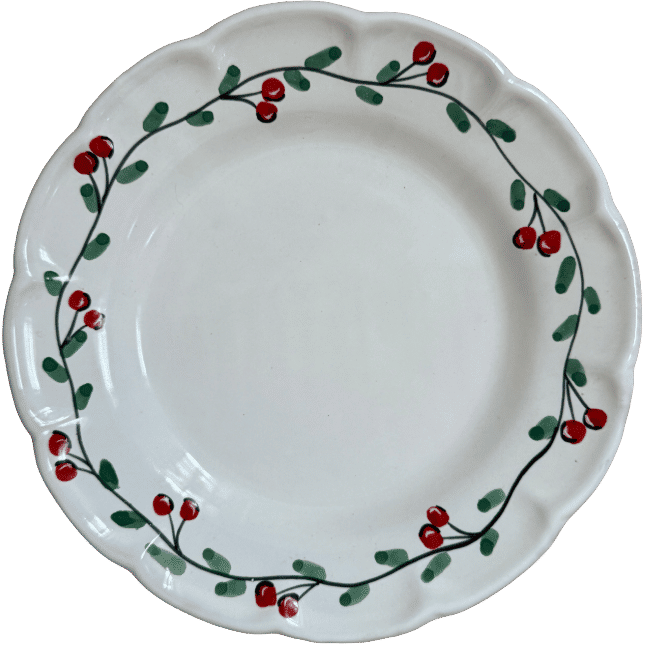 Cherry Frutta Plate - 20 cm