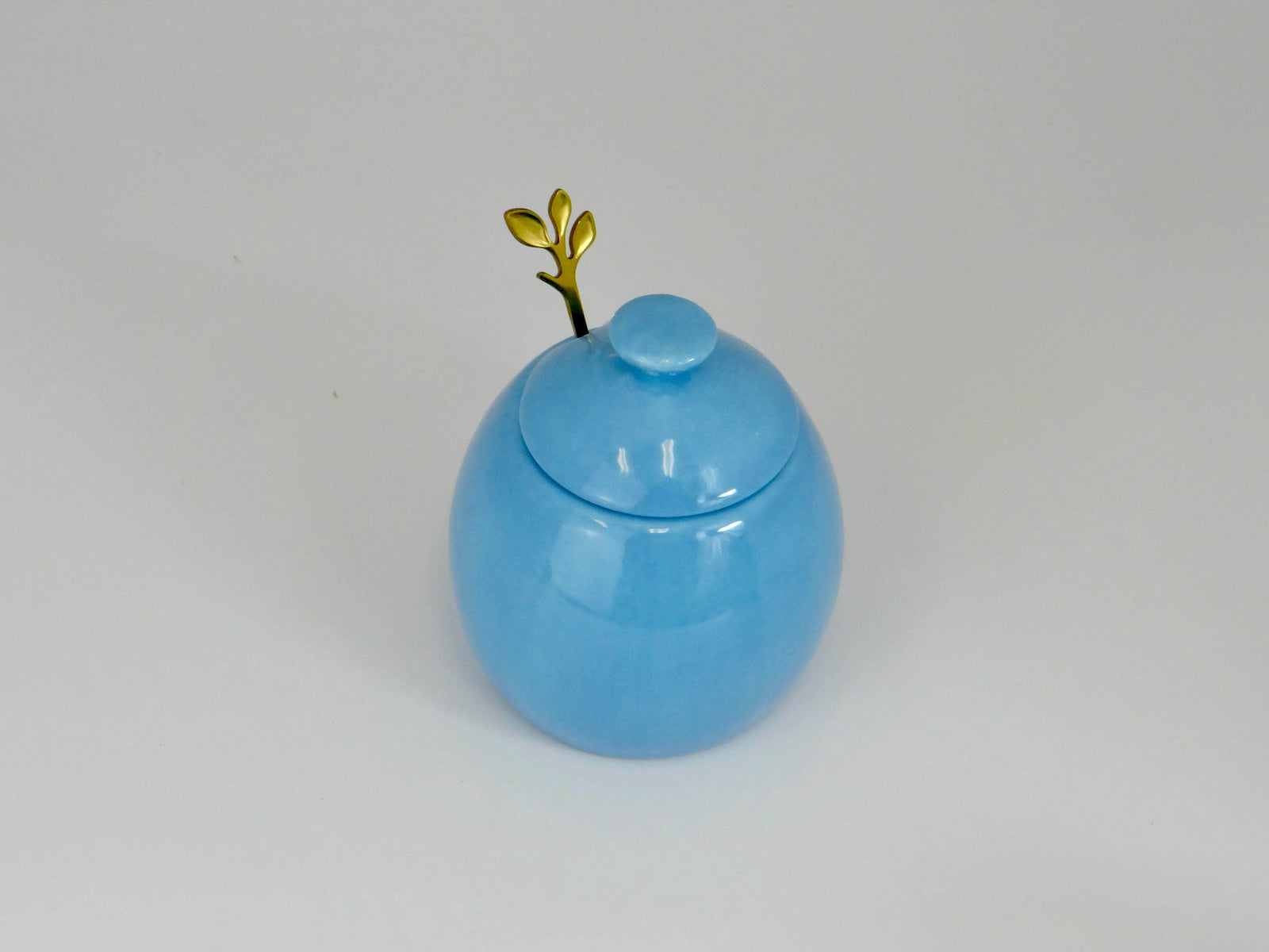 Sugar Bowl and Milk Jug Set Sky Blue