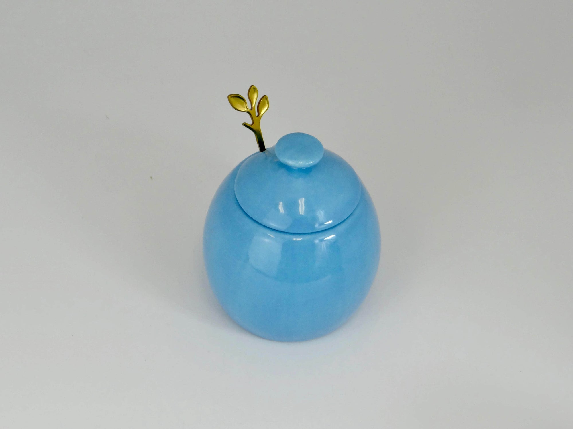Sugar Bowl and Milk Jug Set Sky Blue