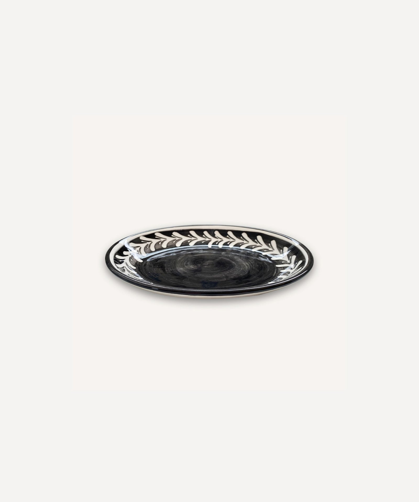 Helecho Serving Trays (set of two) - Jet Black