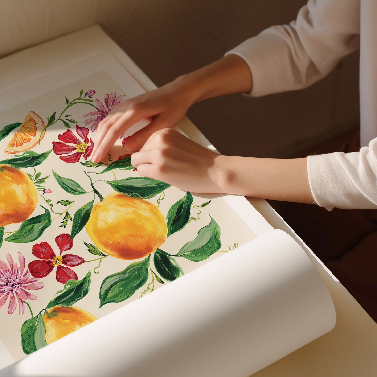 Sweet Orange Art Print