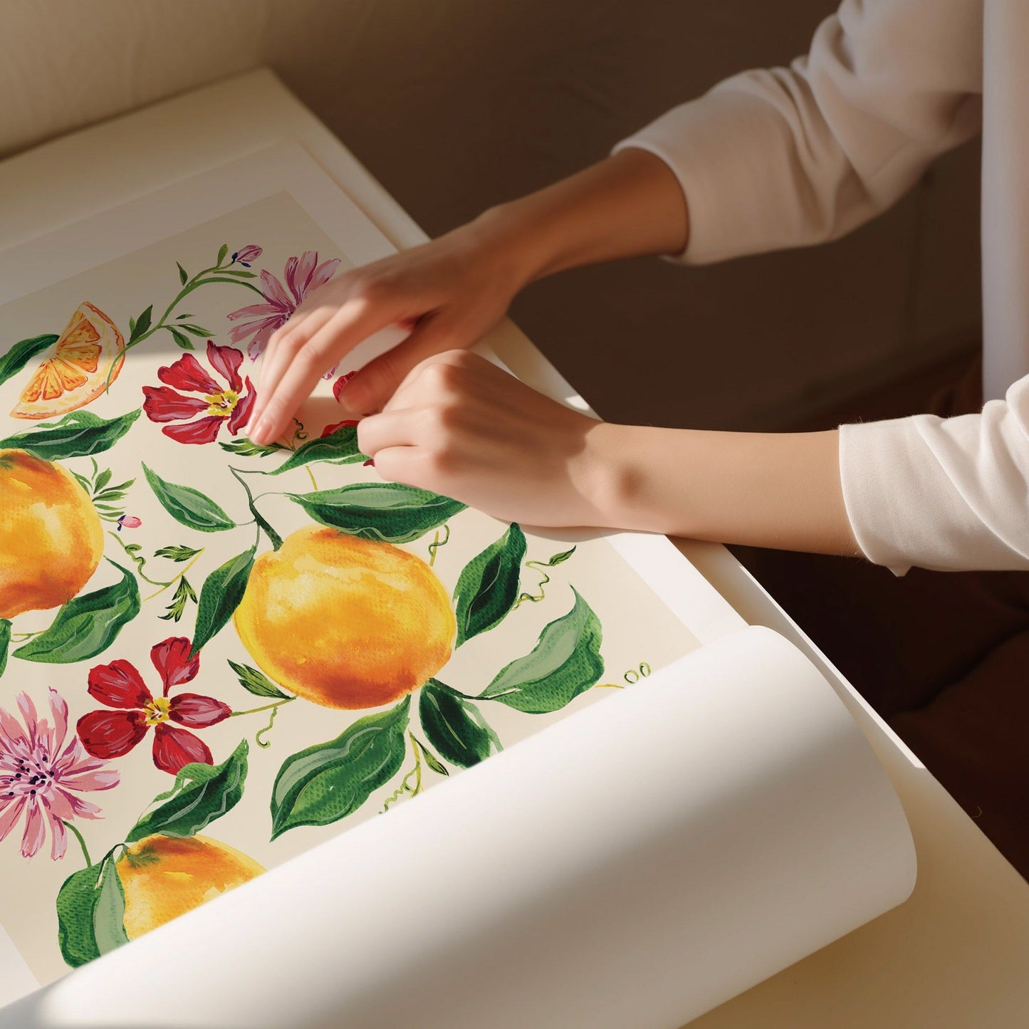 Sweet Orange Art Print