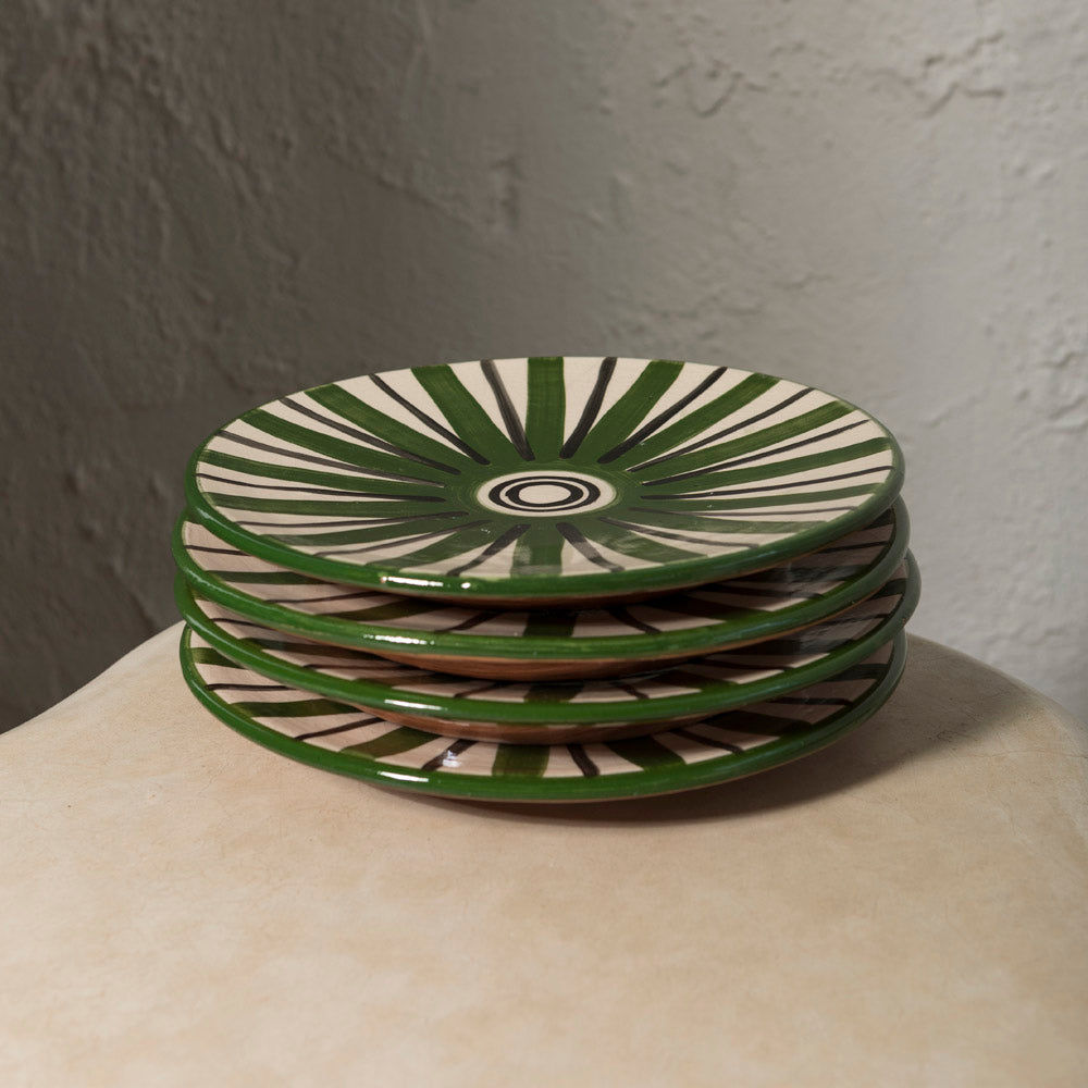 Green Safi Dinner Plate
