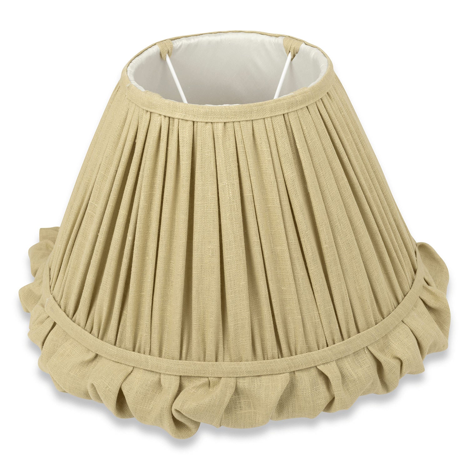 Made to Order Empire Lampshade with Ruffle Detail