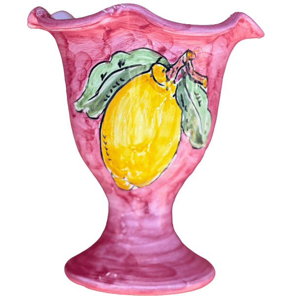 Pink Lemon Ice Cream Cup