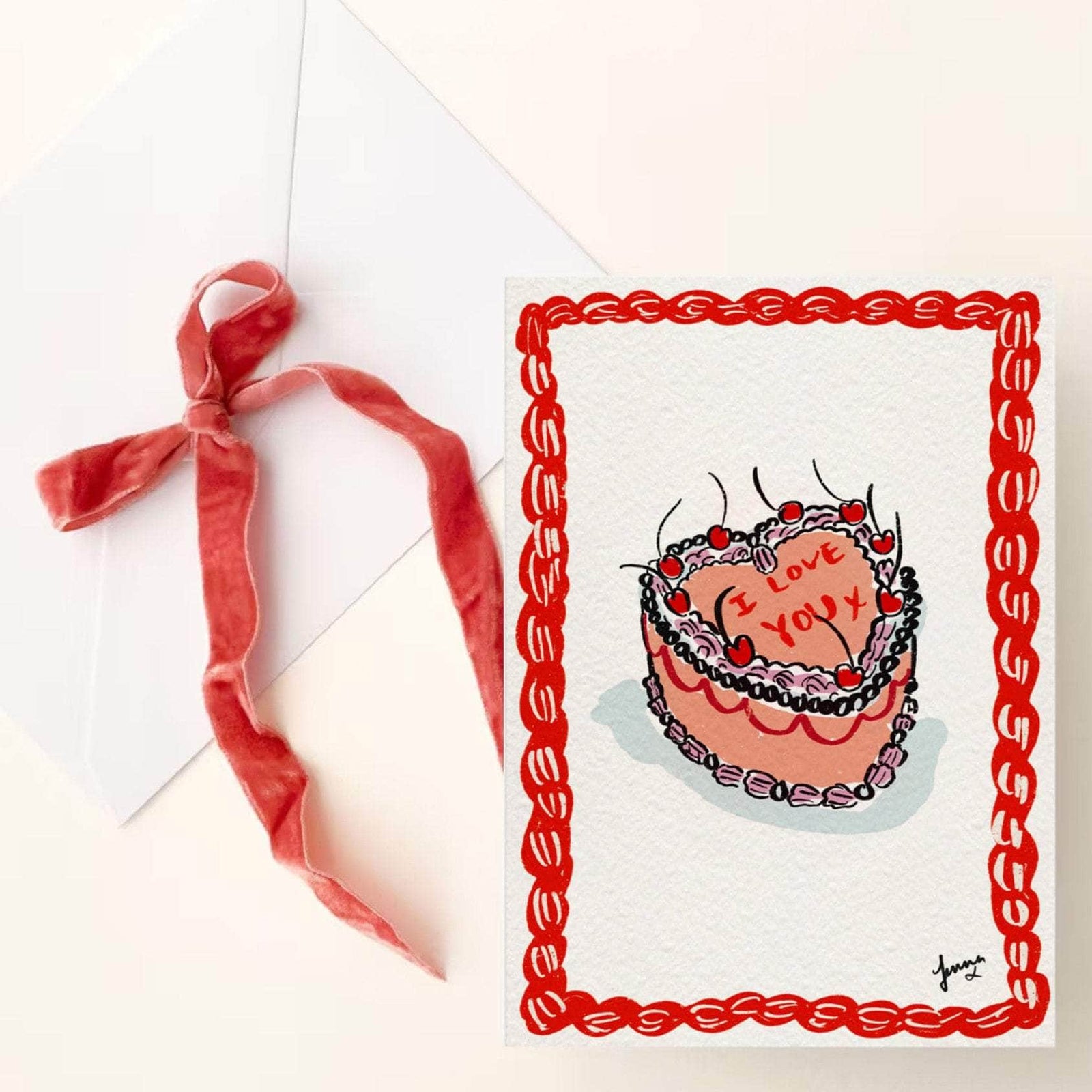 Cherry on Top Greeting Card